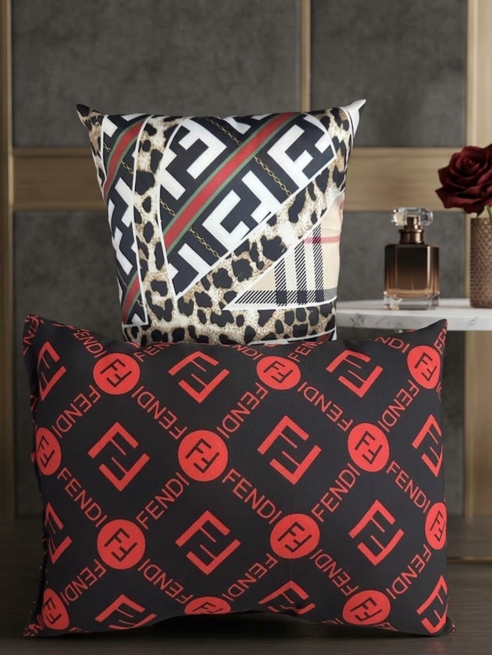 Bougie Bag Pillows 2.0 - Set of 2. (Choose Your Print) - Picture 14 of 16